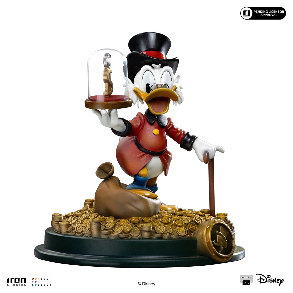 DuckTales Uncle Scrooge McDuck 1:10 Art Scale Limited Edition Statue RN37386 US-IMPORT