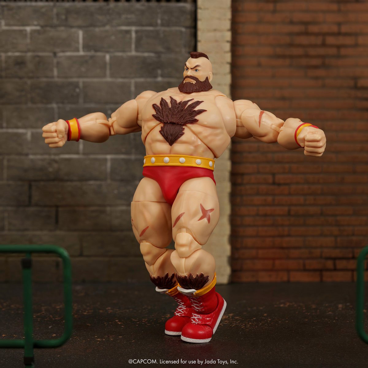 Pre-Order Ultra Street Fighter II Zangief Deluxe 6-Inch Scale Action Figure US-IMPORT JD35742