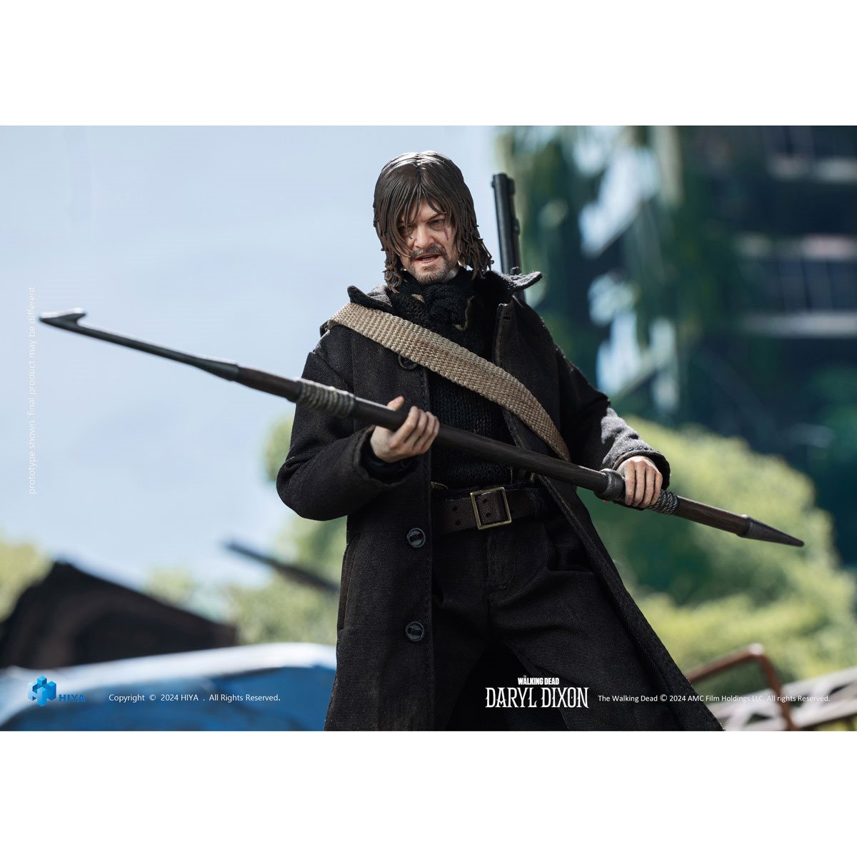 PRE-ORDER The Walking Dead Daryl Dixon Exquisite Super 1:12 Scale Action Figure - Previews Exclusive DC420354 US-IMPORT