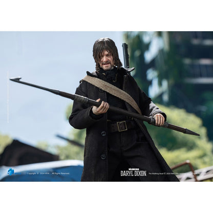 PRE-ORDER The Walking Dead Daryl Dixon Exquisite Super 1:12 Scale Action Figure - Previews Exclusive DC420354 US-IMPORT