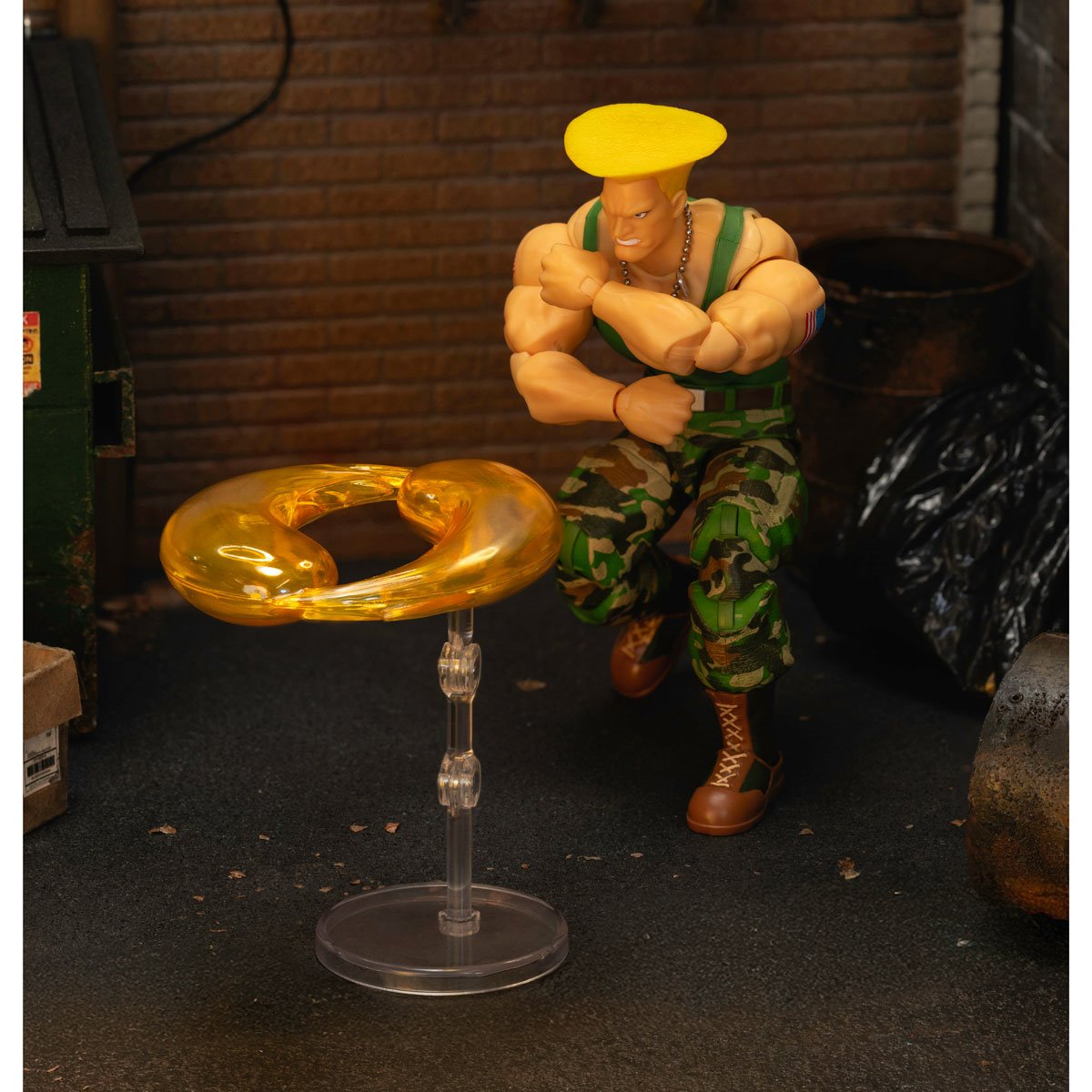 Ultra Street Fighter II Guile 6-Inch Scale Action Figure US-IMPORT