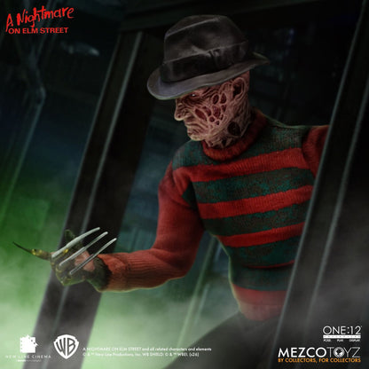 PRE-ORDER A Nightmare on Elm Street Freddy Krueger One:12 Collective Action Figure MZ77390 US-IMPORT