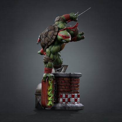 PRE-ORDER Teenage Mutant Ninja Turtles Raphael Unleashed 1:10 Art Scale Statue RN36051 US-IMPORT