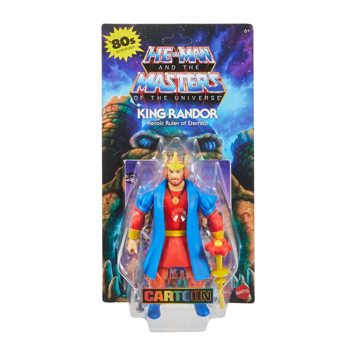 Masters of the Universe Origins Wave 28 Cartoon Collection King Randor MTJKC44 US-Import