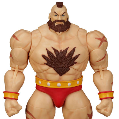 Pre-Order Ultra Street Fighter II Zangief Deluxe 6-Inch Scale Action Figure US-IMPORT JD35742