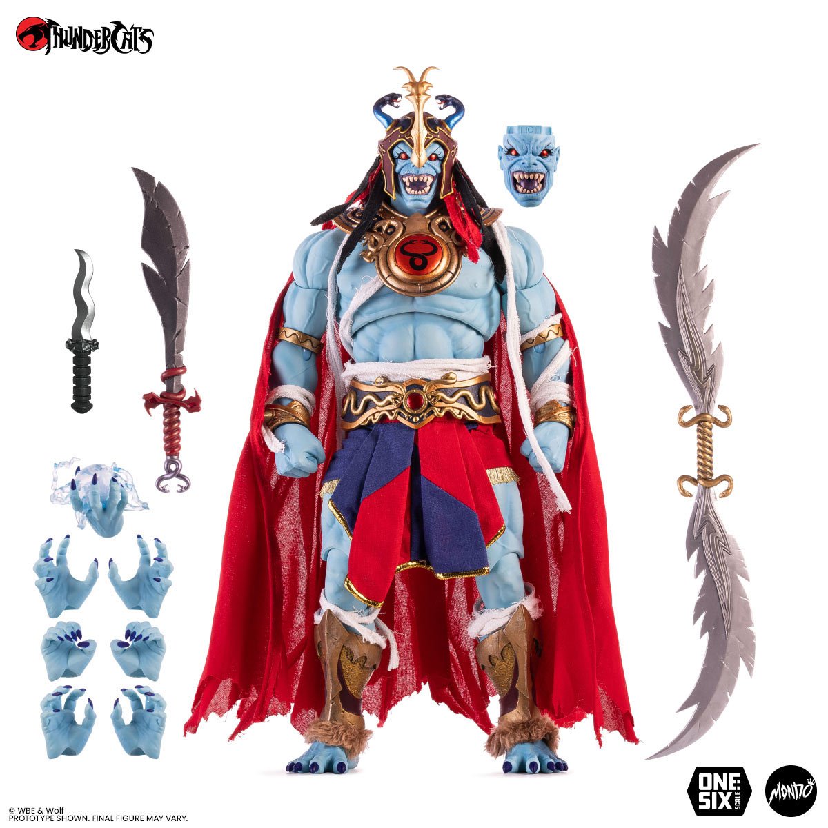 ThunderCats Mumm-Ra 1:6 Scale Action Figure MDCOL051A - US-IMPORT