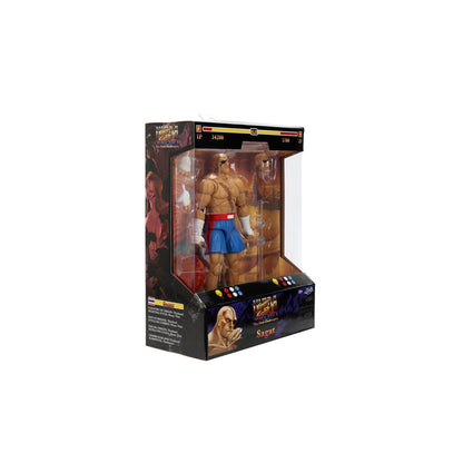 PRE-ORDER Ultra Street Fighter II Sagat 6-Inch Scale Deluxe Action Figure JD35171 US-IMPORT