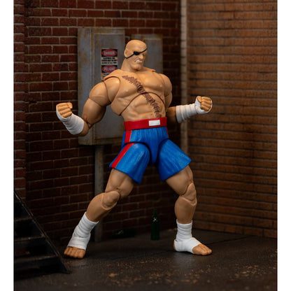 PRE-ORDER Ultra Street Fighter II Sagat 6-Inch Scale Deluxe Action Figure JD35171 US-IMPORT