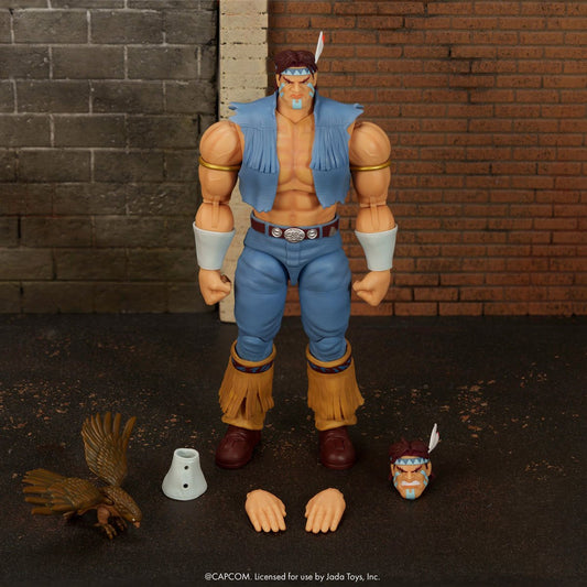 Pre-Order Ultra Street Fighter II T. Hawk Deluxe 6-Inch Scale Action Figure US-IMPORT JD35739