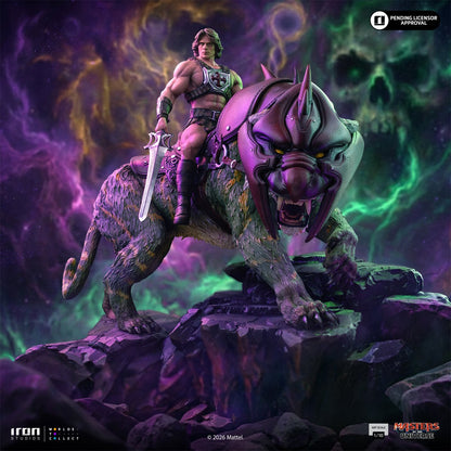PRE-ORDER Masters of the Universe Movie He-Man and Battle Cat Deluxe 1:10 Art Scale Limited Edition Statue RN36976 US-IMPORT