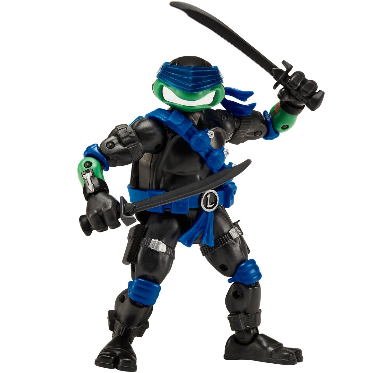 Pre-Order Teenage Mutant Ninja Turtles x G.I. Joe Leonardo x Snake Eyes Action Figure US-IMPORT PL81986