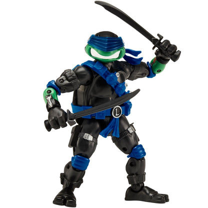 Pre-Order Teenage Mutant Ninja Turtles x G.I. Joe Leonardo x Snake Eyes Action Figure US-IMPORT PL81986