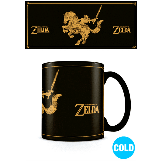 The Legend of Zelda Map heat change mug