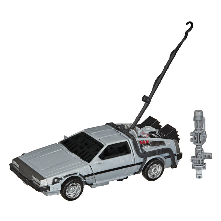 Transformers Back to the Future Delorean Gigawatt figure 14cm