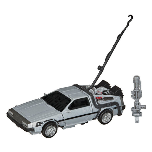 Transformers Back to the Future Delorean Gigawatt figure 14cm