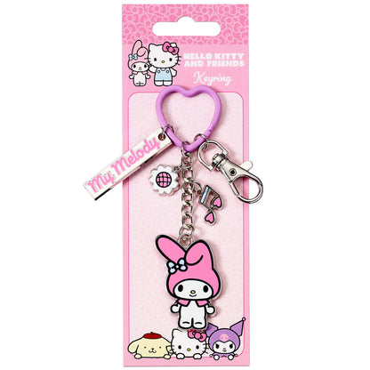 PRE-ORDER Hello Kitty My Melody keychain