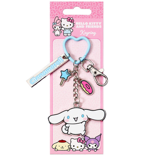 PRE-ORDER Hello Kitty Cinnamoroll keychain