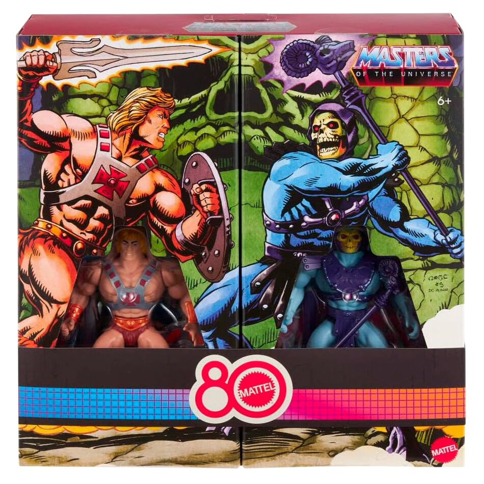Masters of the Universe Origins 80 Anniversary He-Man and Skeletor 2Pack