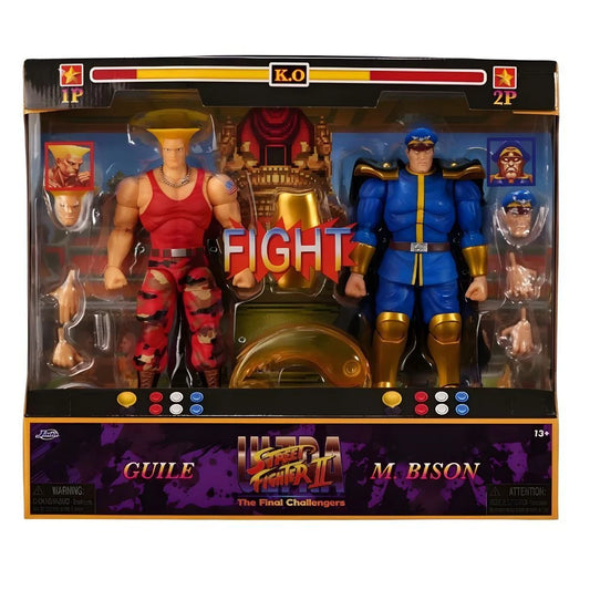 Pre-Order Street Fighter II – Guile vs. M. Bison Double Pack (Limited Edition)