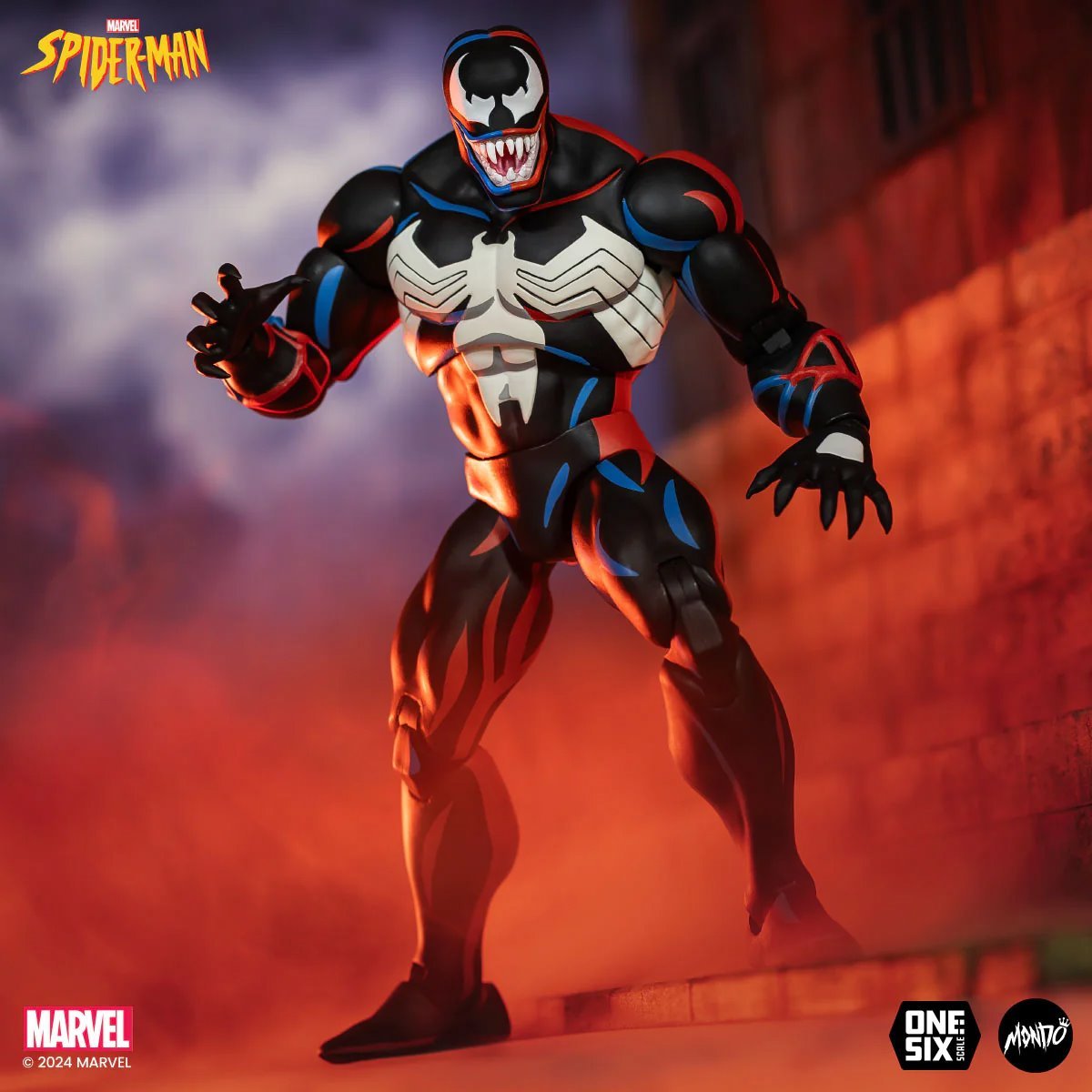 Spider-Man: The Animated Series Venom 1:6 Scale Actionfigur US-Import Mondo MDCOL030A