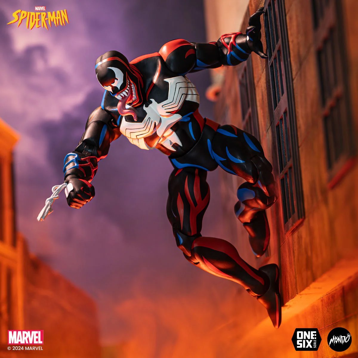 Spider-Man: The Animated Series Venom 1:6 Scale Actionfigur US-Import Mondo MDCOL030A