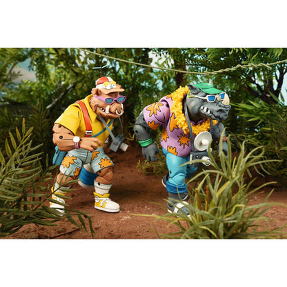 PRE-ORDER Teenage Mutant Ninja Turtles Vacation Bebop & Rocksteady 2-pack