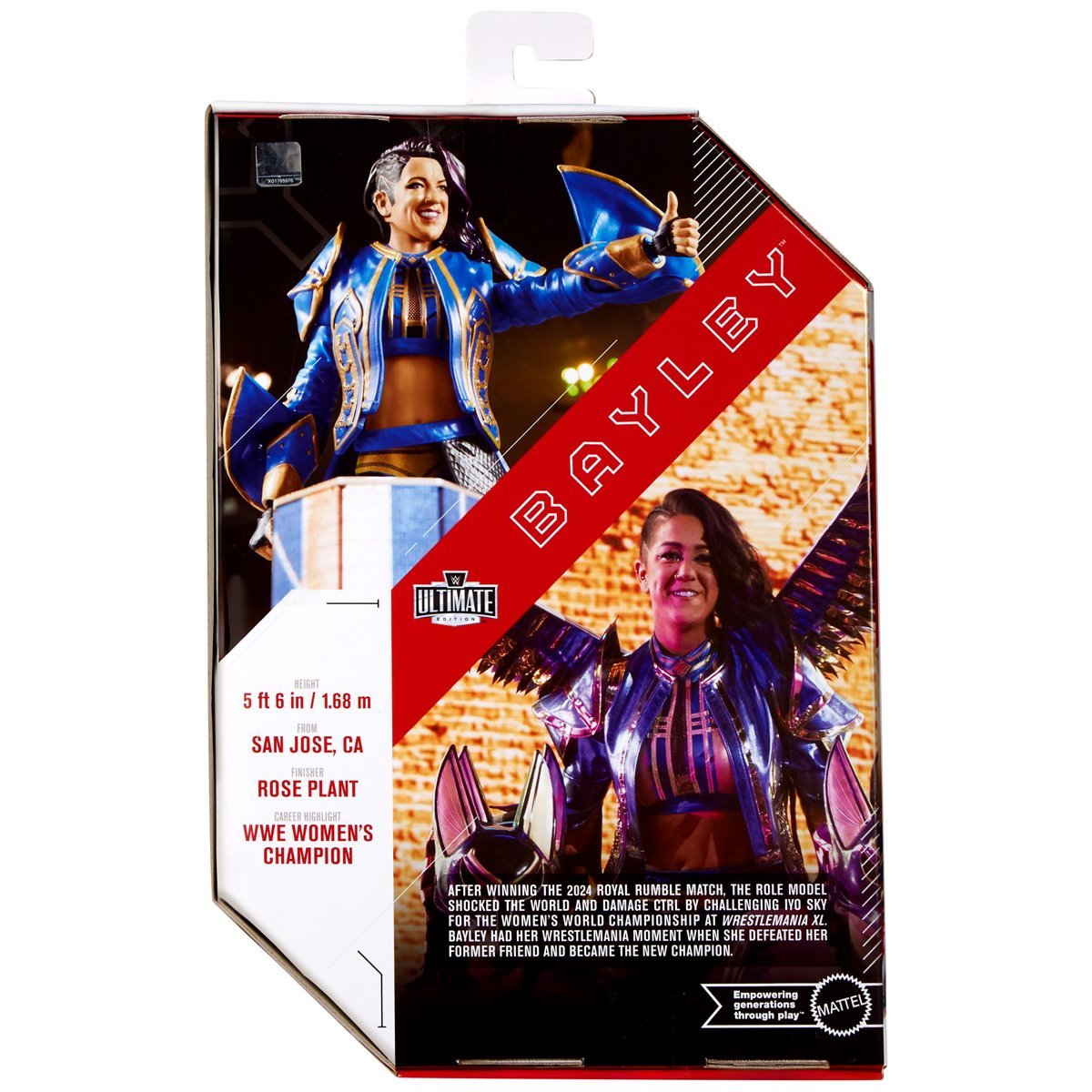 WWE Bayley Ultimate Edition Wave 27 US-BOX JCJ77