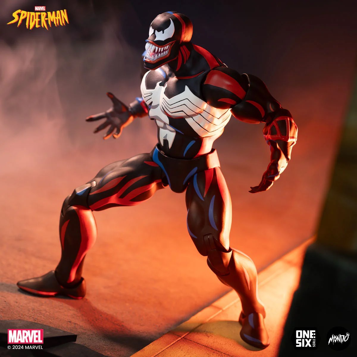 Spider-Man: The Animated Series Venom 1:6 Scale Actionfigur US-Import Mondo MDCOL030A