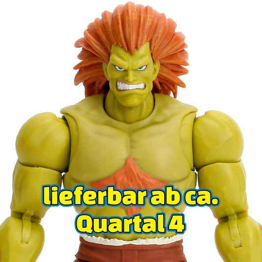 Ultra Street Fighter II Blanka 6-Inch Scale Deluxe Action Figure JD35173 US-IMPORT