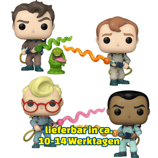 The Real Ghostbusters Funko Pop! Vinyl Figuren 4er Set