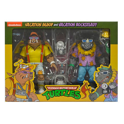 PRE-ORDER Teenage Mutant Ninja Turtles Vacation Bebop & Rocksteady 2-pack