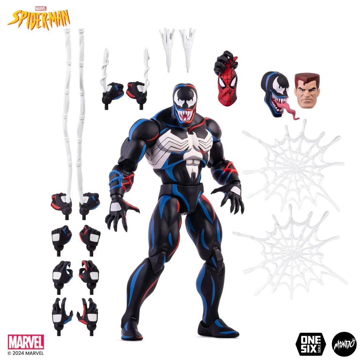 Spider-Man: The Animated Series Venom 1:6 Scale Actionfigur US-Import Mondo MDCOL030A