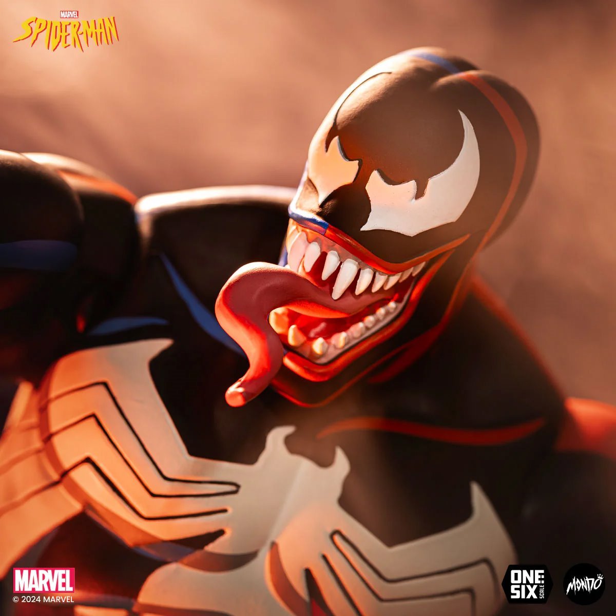Spider-Man: The Animated Series Venom 1:6 Scale Actionfigur US-Import Mondo MDCOL030A